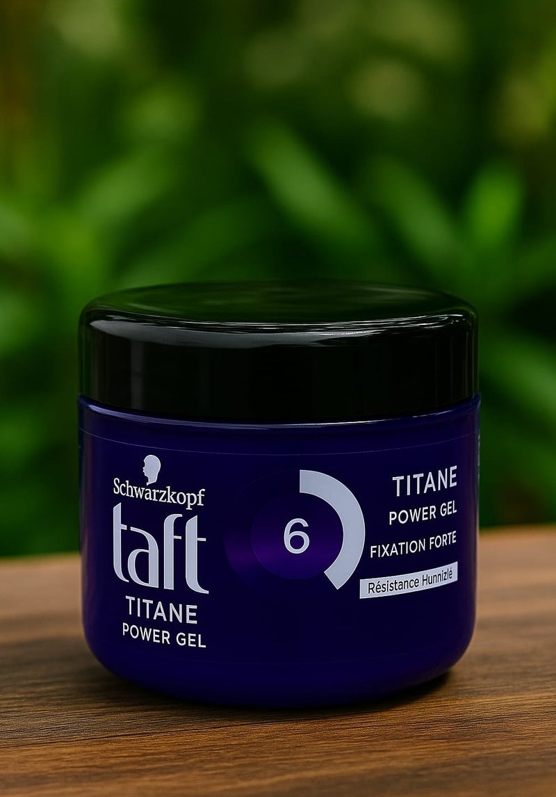Schwarzkopf Titane Power Gel Fixation very strong hold gel 250ml - Image 1